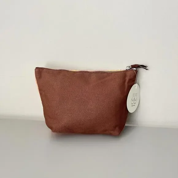 Miffy Character Towel Texture Canvas Cosmetic Bag NWT - Picture 2 of 3